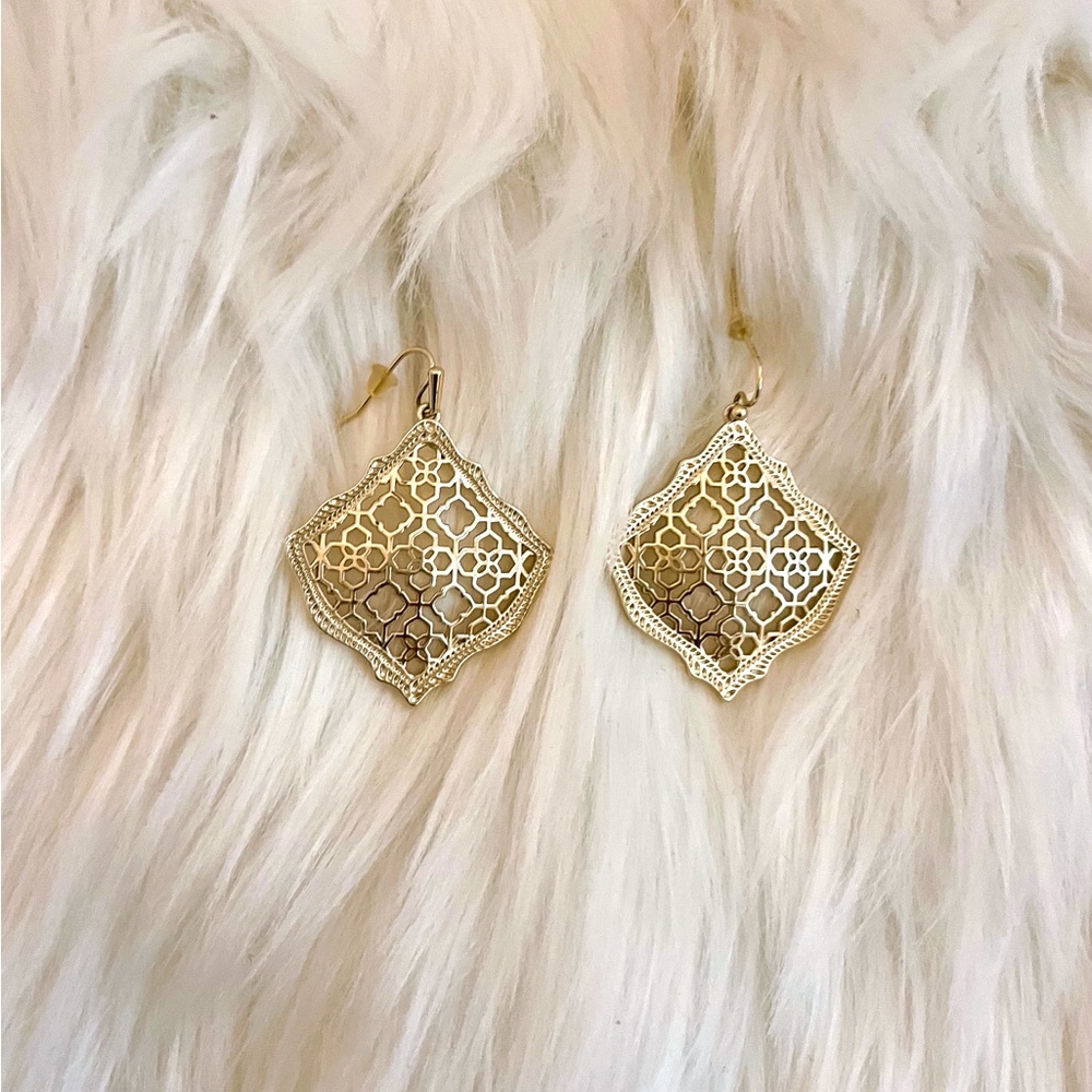 Kendra Scott | Gold Kirsten Drop Earrings